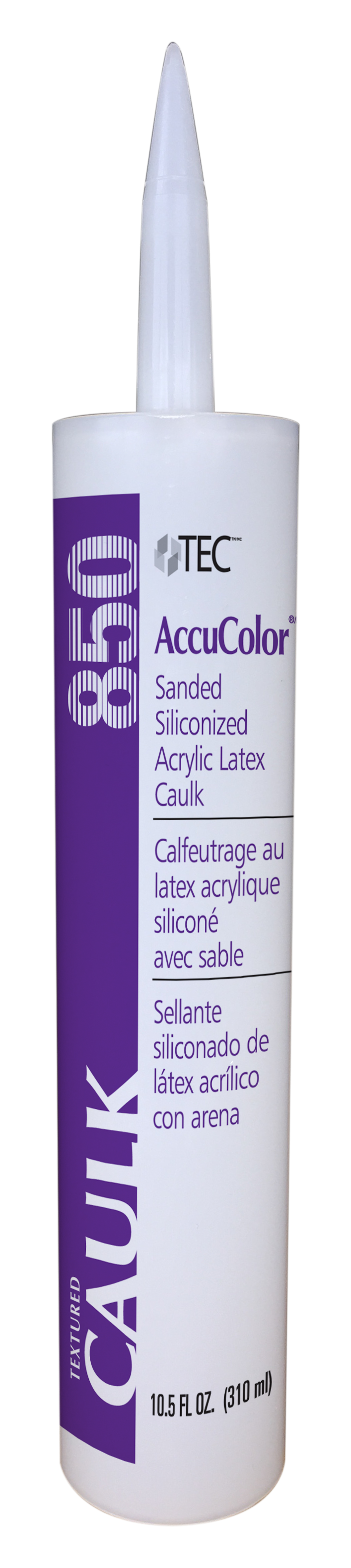 AccuColor Siliconized Sanded Caulk