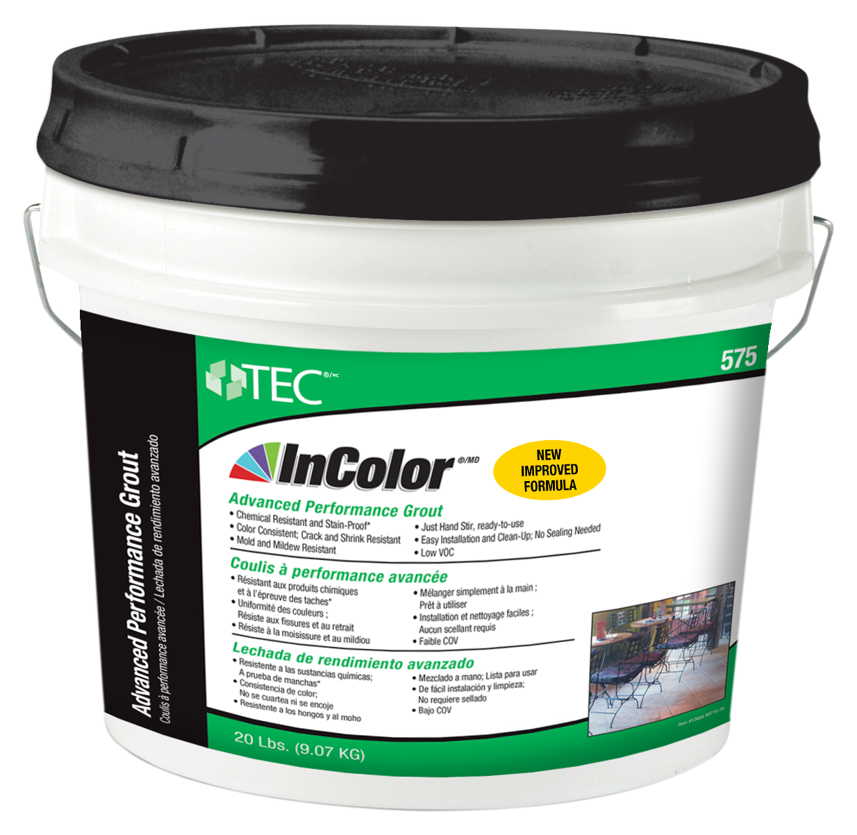 Color Consistent Tile Grout